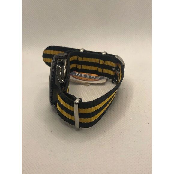 Fossil AM4592 Women's Multicolor Stap Analog Gold Dial Quartz Genuine Watch CM15 - Picture 8 of 9